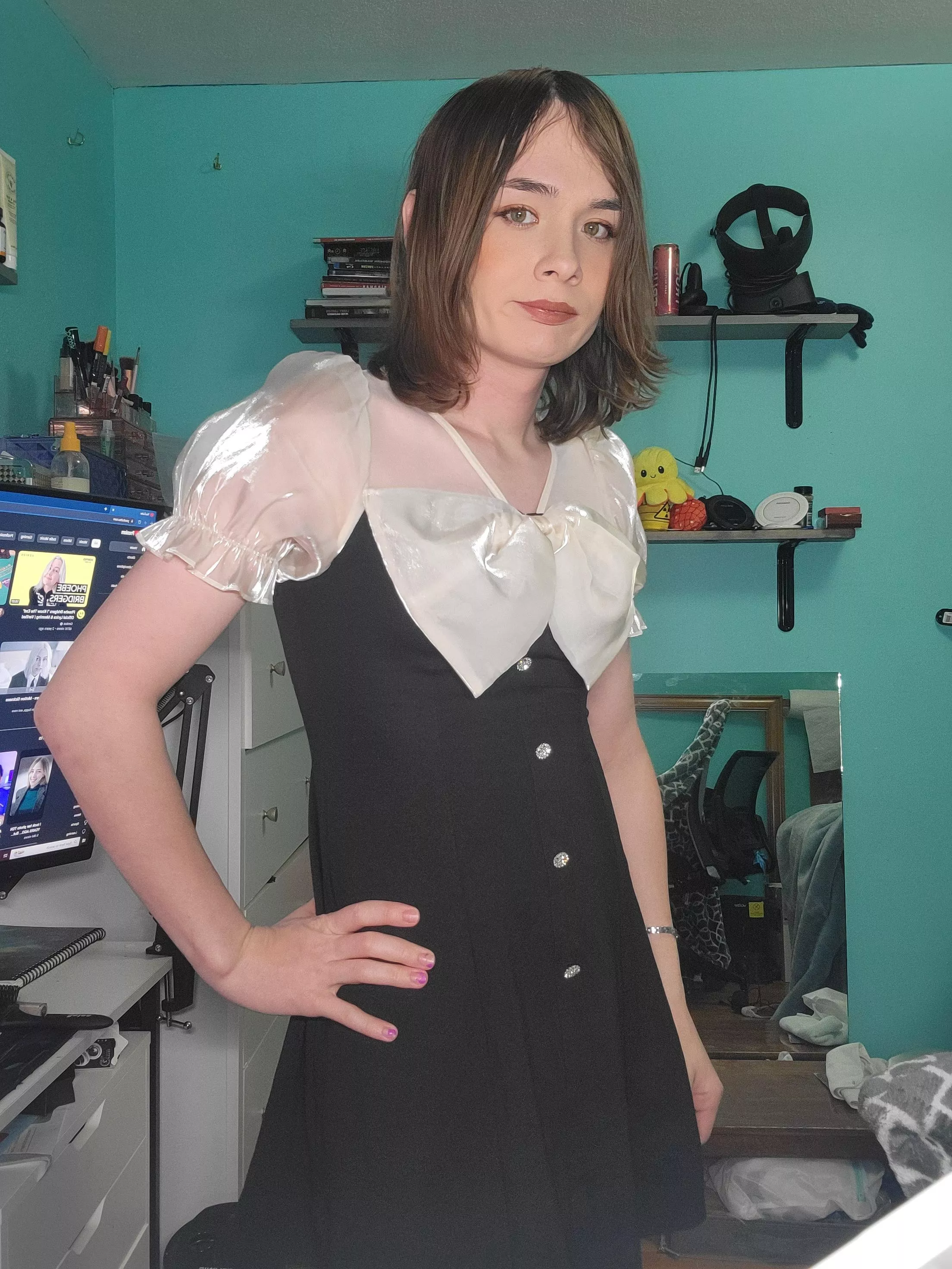 I don't pass but it won't stop me from wearing cute dresses ☺️