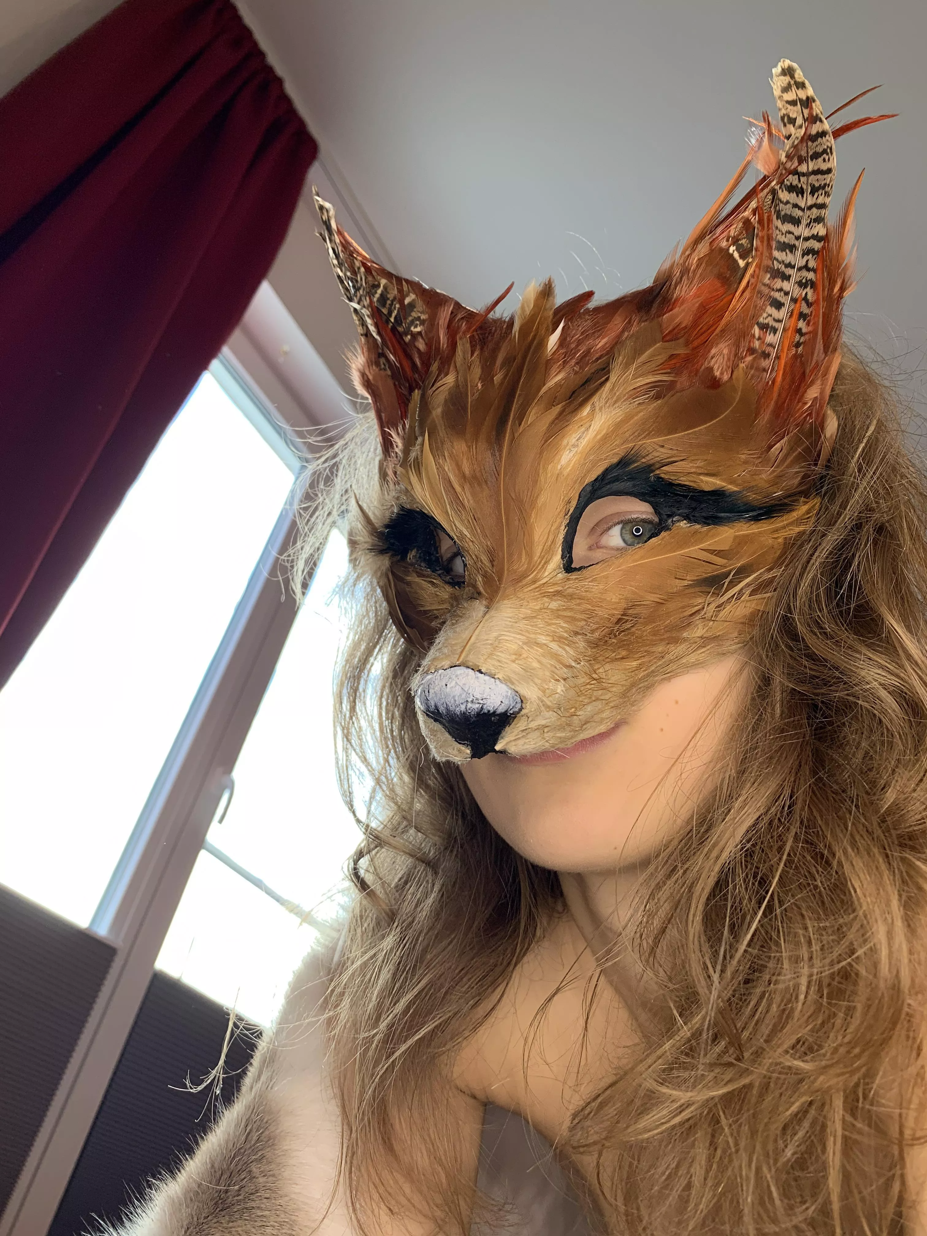 I got a new Mask 🦊🤗