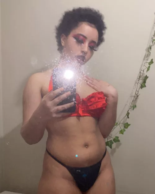 i look best in red❤️‍🩹