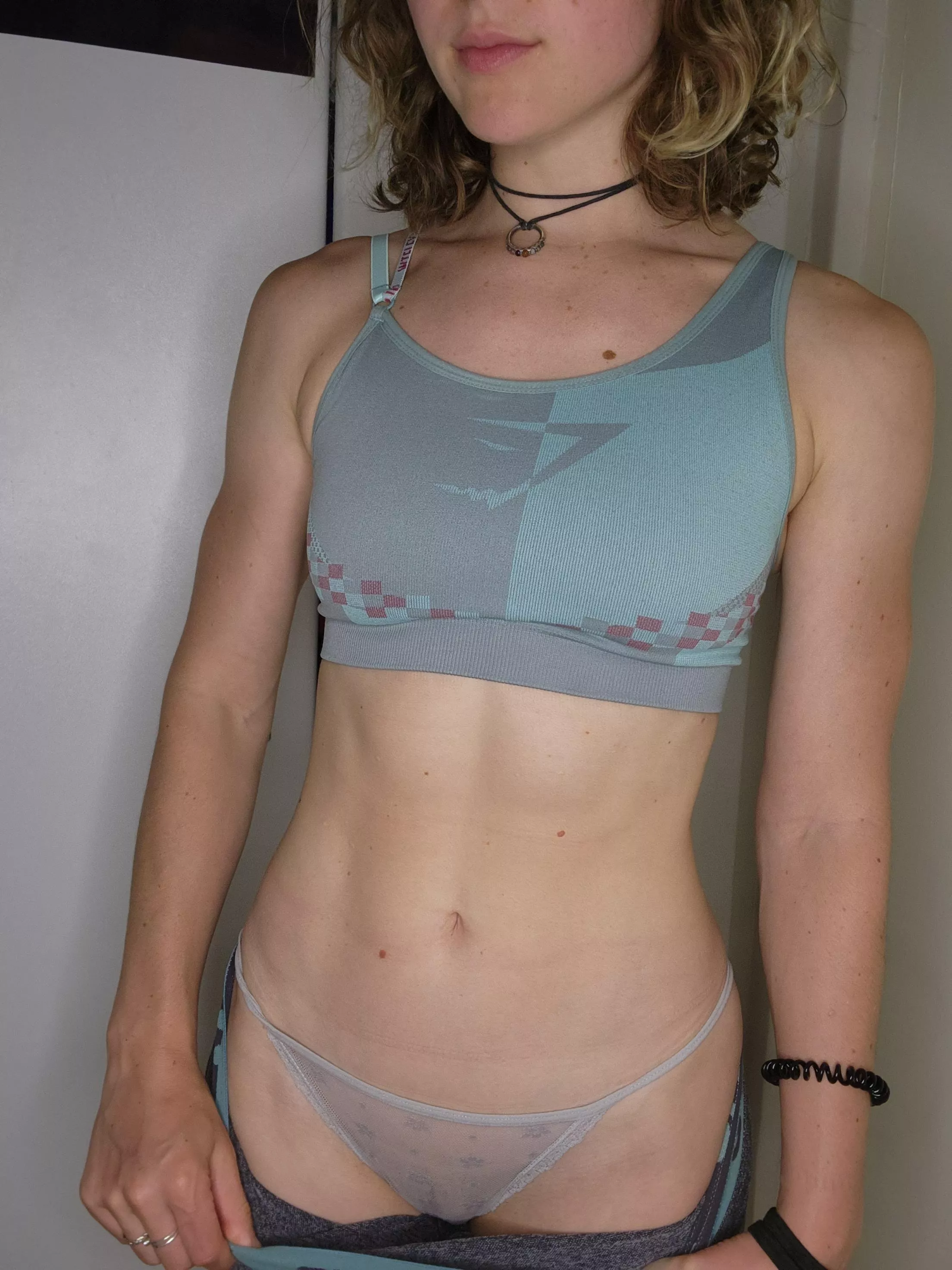 I think about flashing people at the gym.. but I have to keep that for Reddit