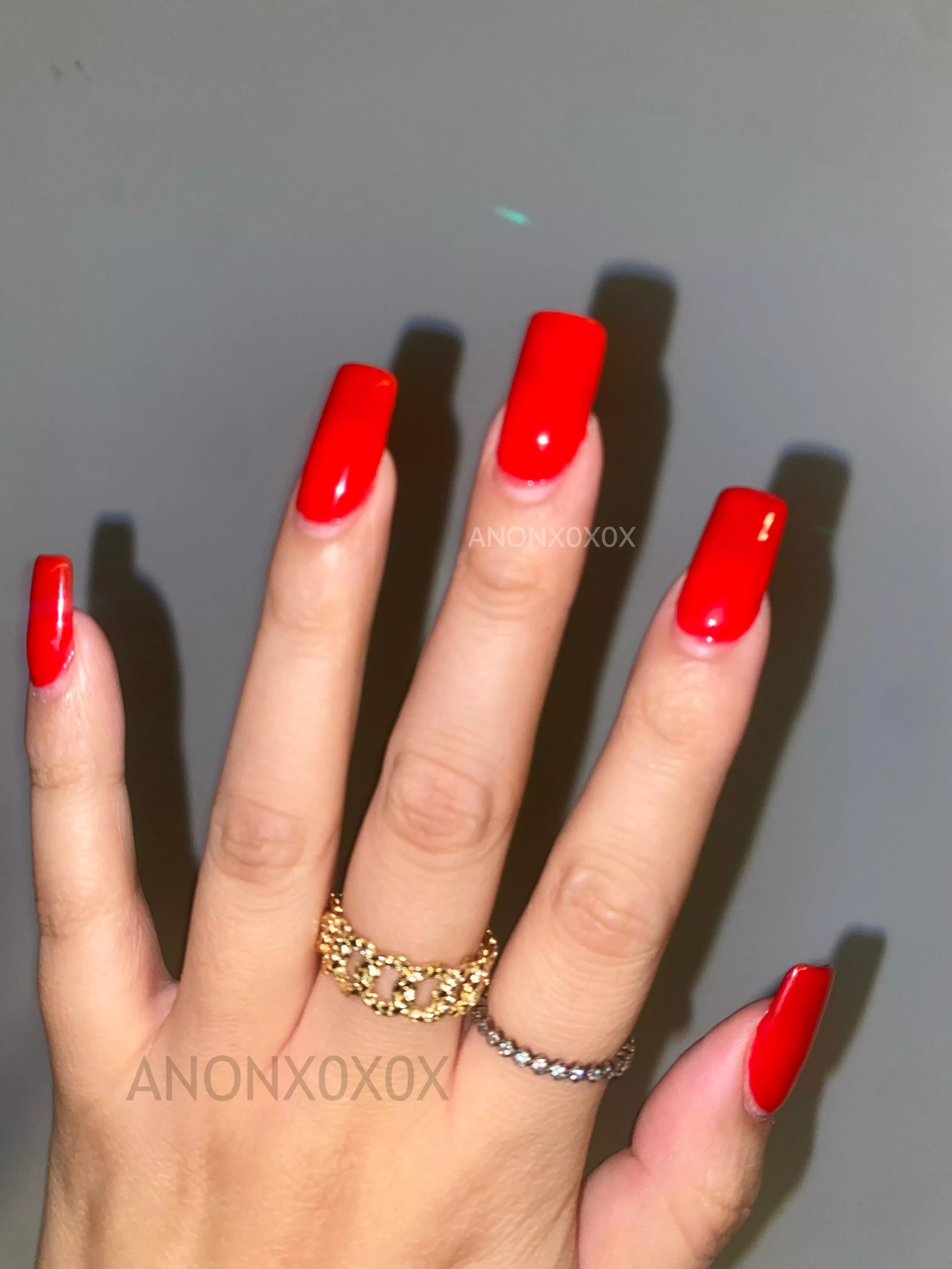 I want to wrap these sexy red nails around something hard ;* Can anyone help with that?