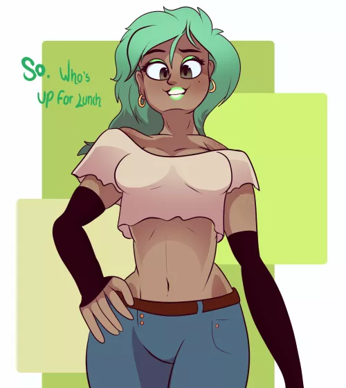 {image} Looking for a lunch date, who's up? (Art by me)