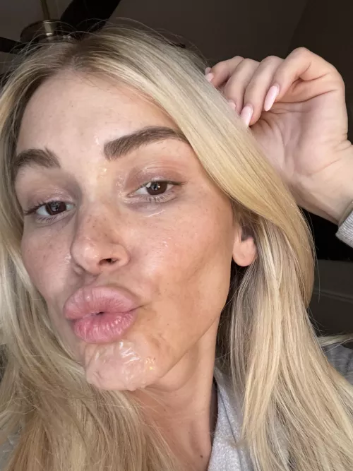 In my eye and up my nose!