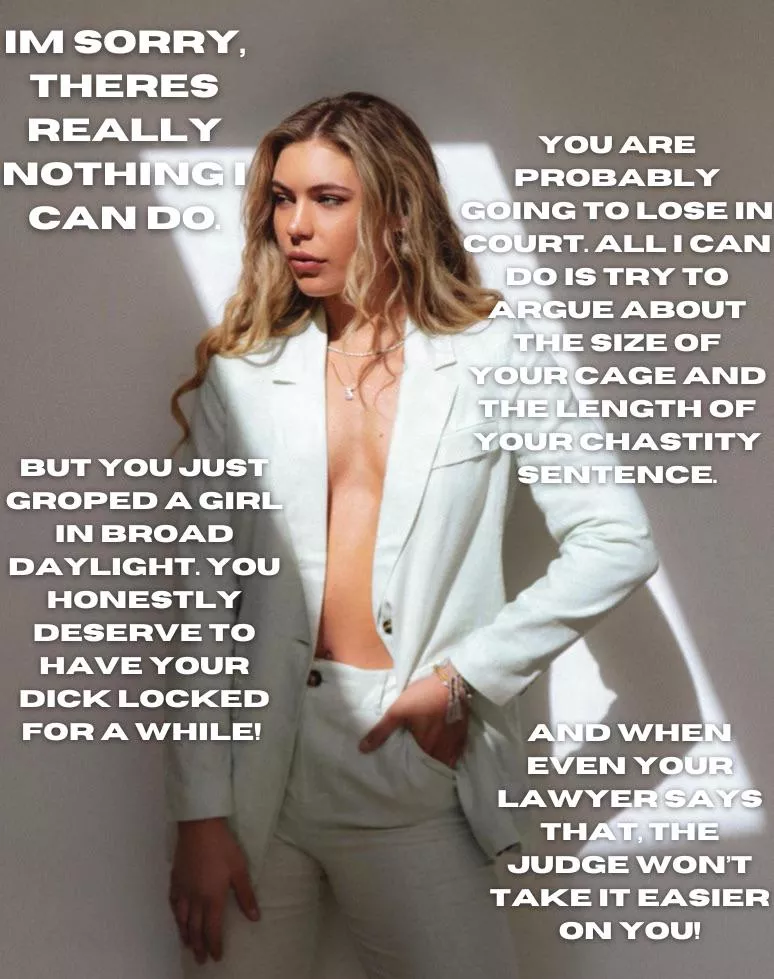 It’s really crazy your horny ass wasn’t locked up earlier!