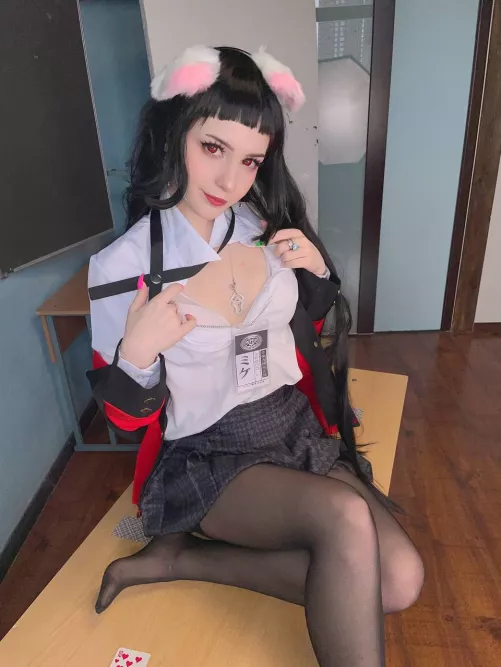 Jabami Yumeko from Kakegurui by Sunny_Bunny