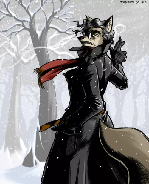 Lone Wolf (Art by Angrycontra)