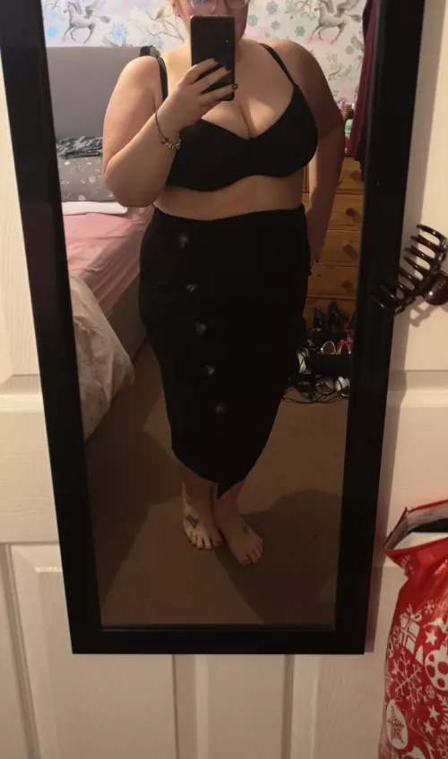 Long skirts are just as sexy as short yeah.