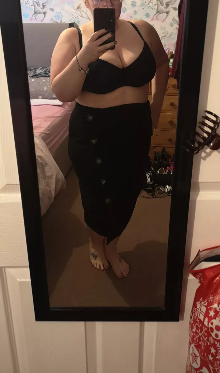 Long skirts are just as sexy as short yeah.