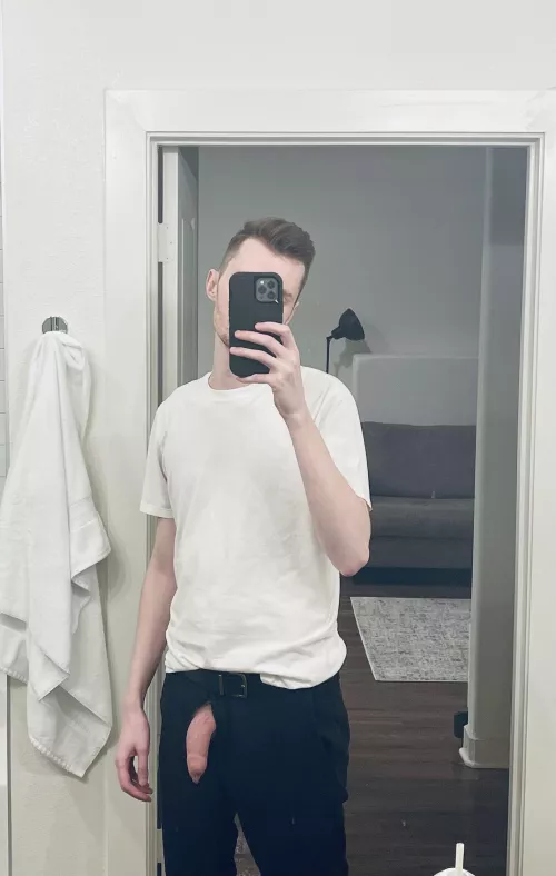 Me n my long ass foreskin overhang