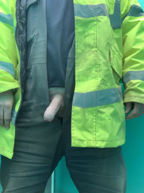 Might have to get a little high viz he’s out that much😂