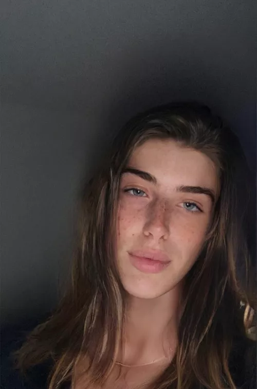 No makeup, what do you think