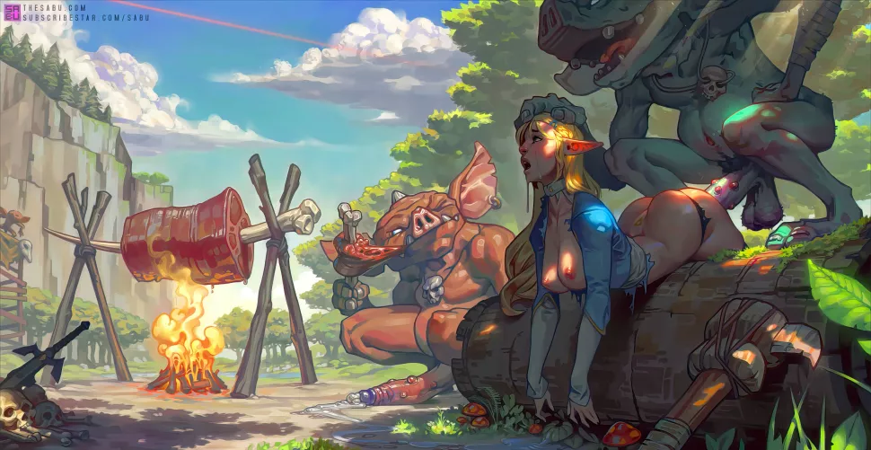 Princess Zelda - (The Legend of Zelda) - [Sabudenego]