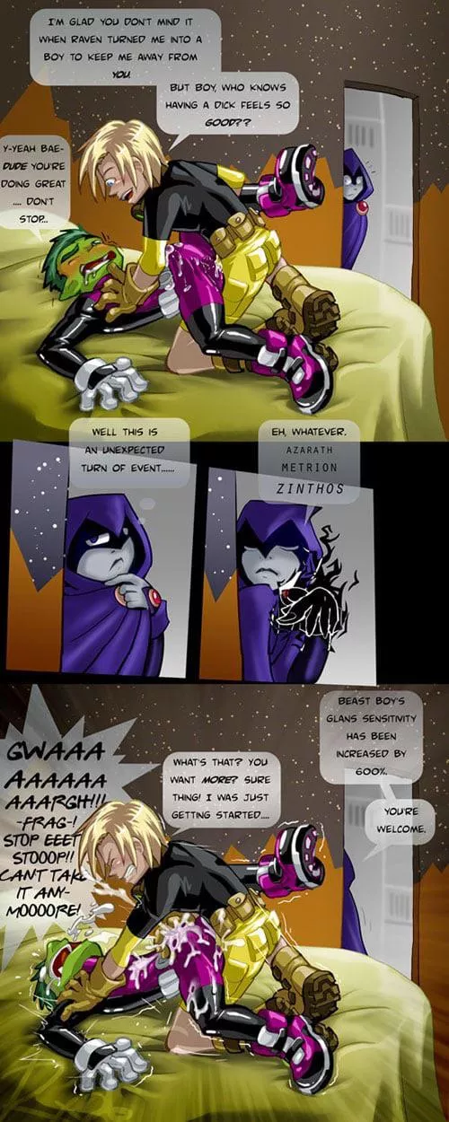 Raven fails to stop Terra (radx26)