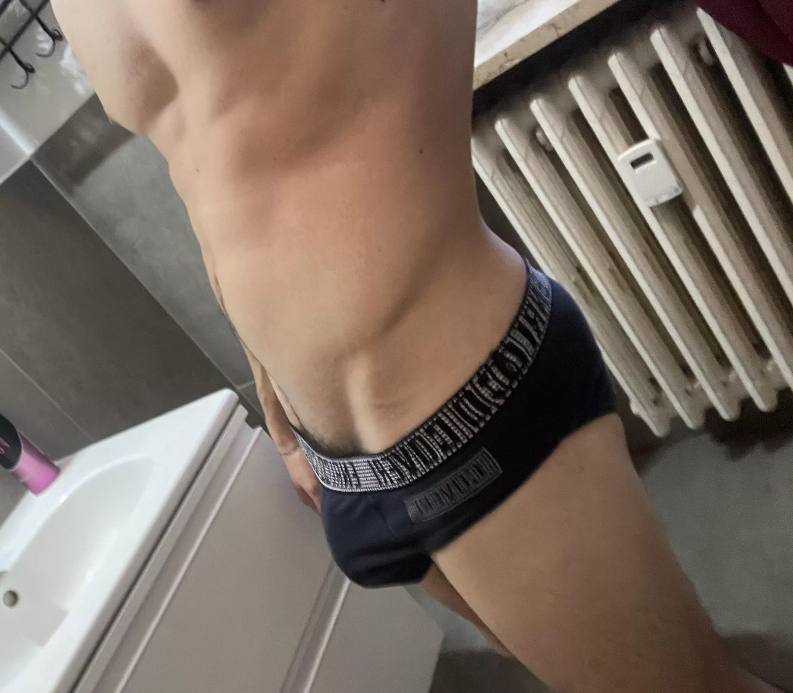 Ready for shower, would you like to join? :)