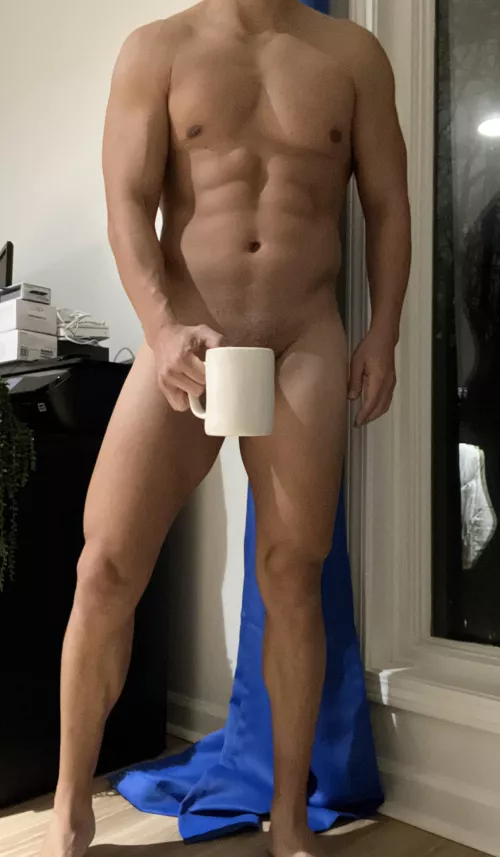 Someone told me I was wearing too much clothes when I drink coffee… is this too much? Rise and grind beautiful people!