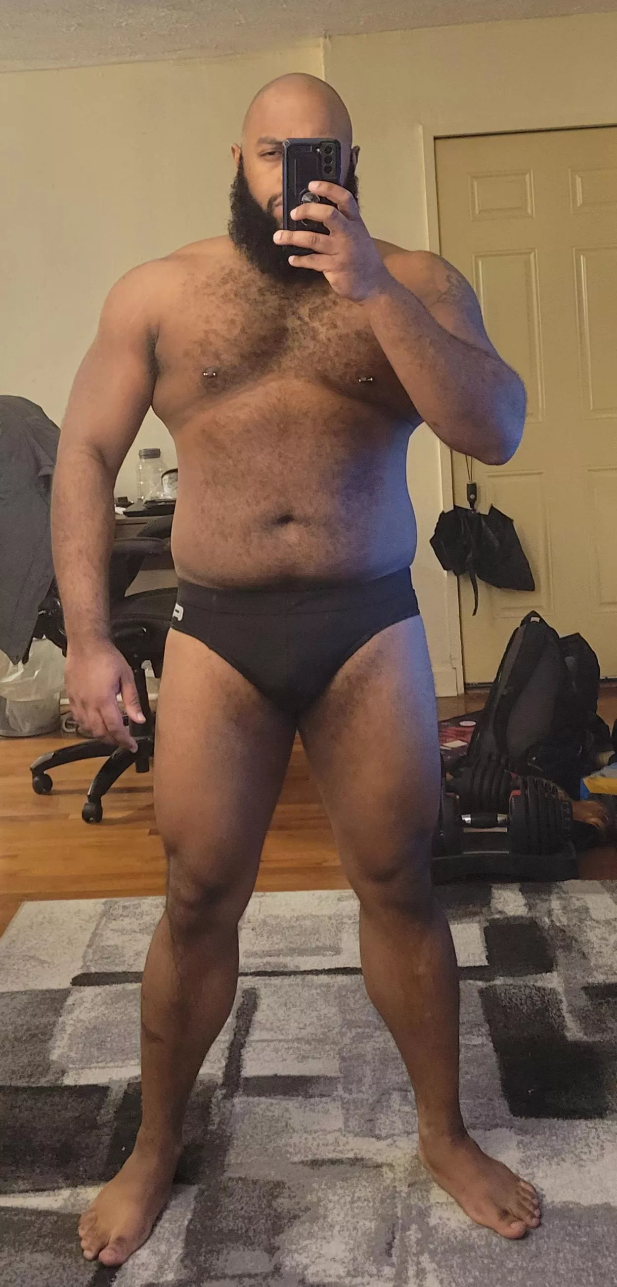 Still losing the weight but I'm getting there. Hoping to wear this baby by the summertime.