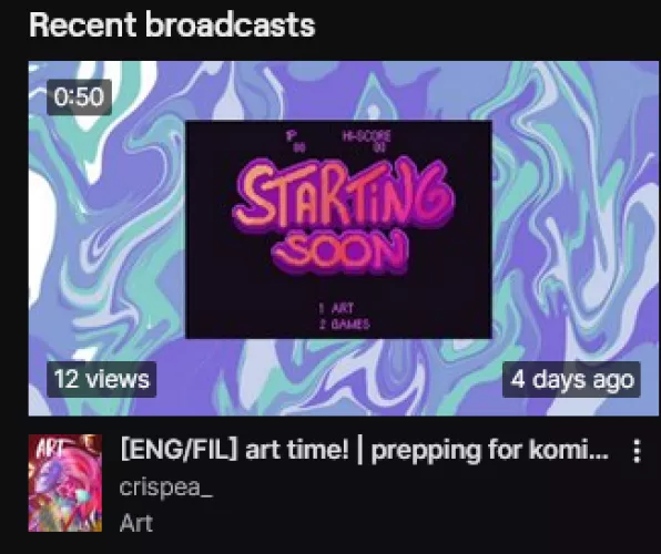 streamed for 3 hours. VOD only shows 50 minutes. what happened?
