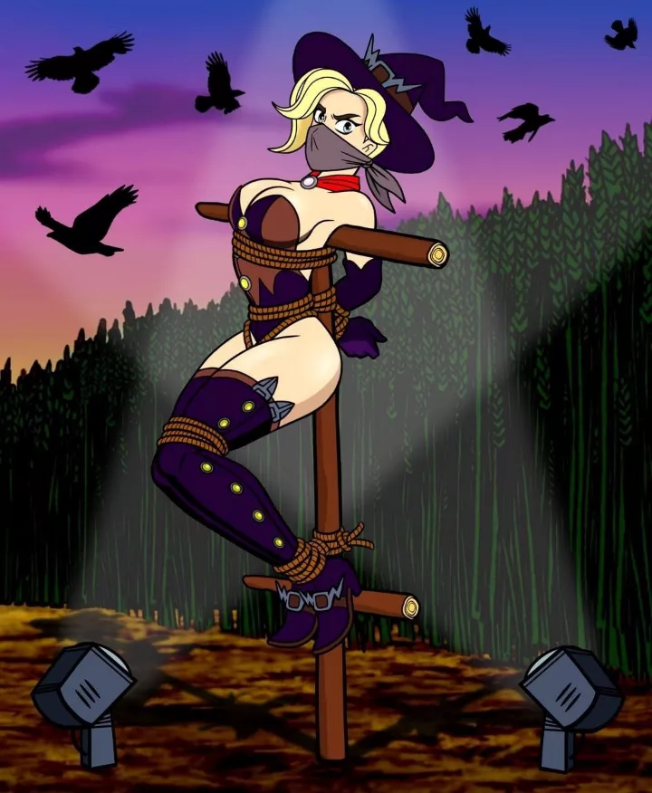 Strung up like a Scarecrow