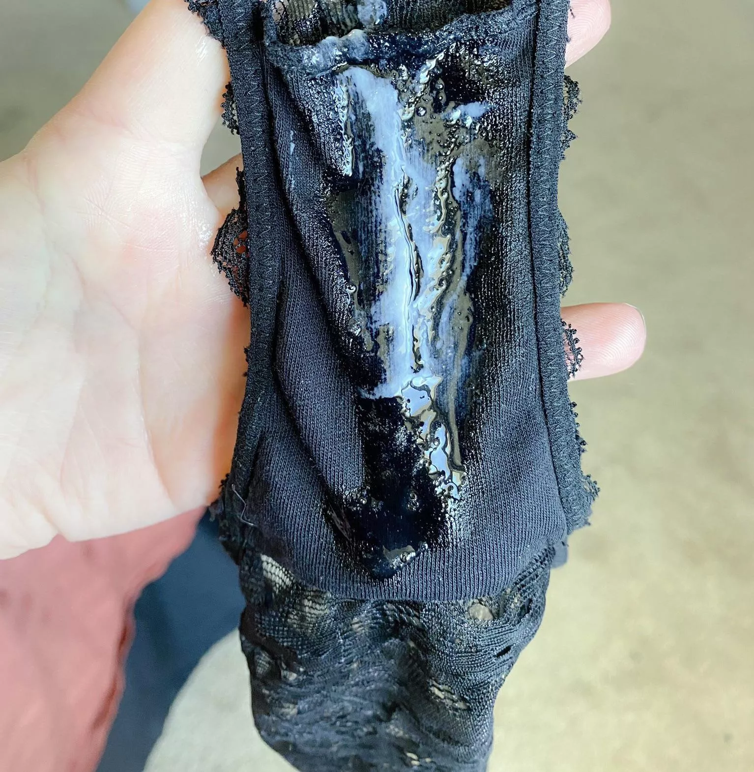 Super creamy and cum filled panties. *all my juices*