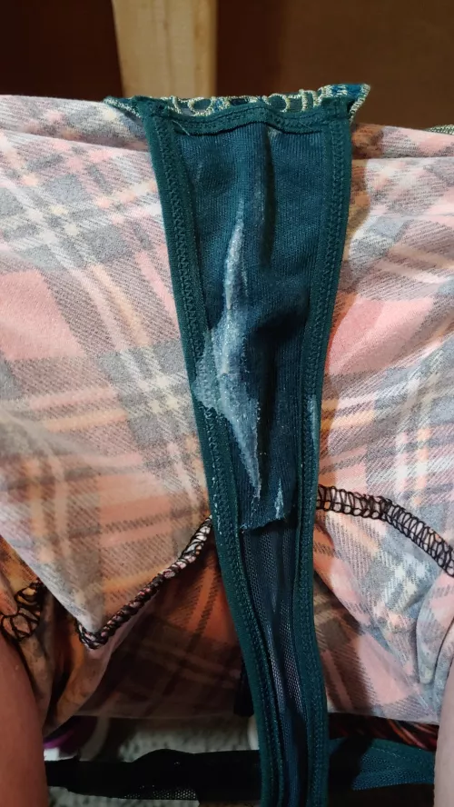 Sweaty and creamy from working out