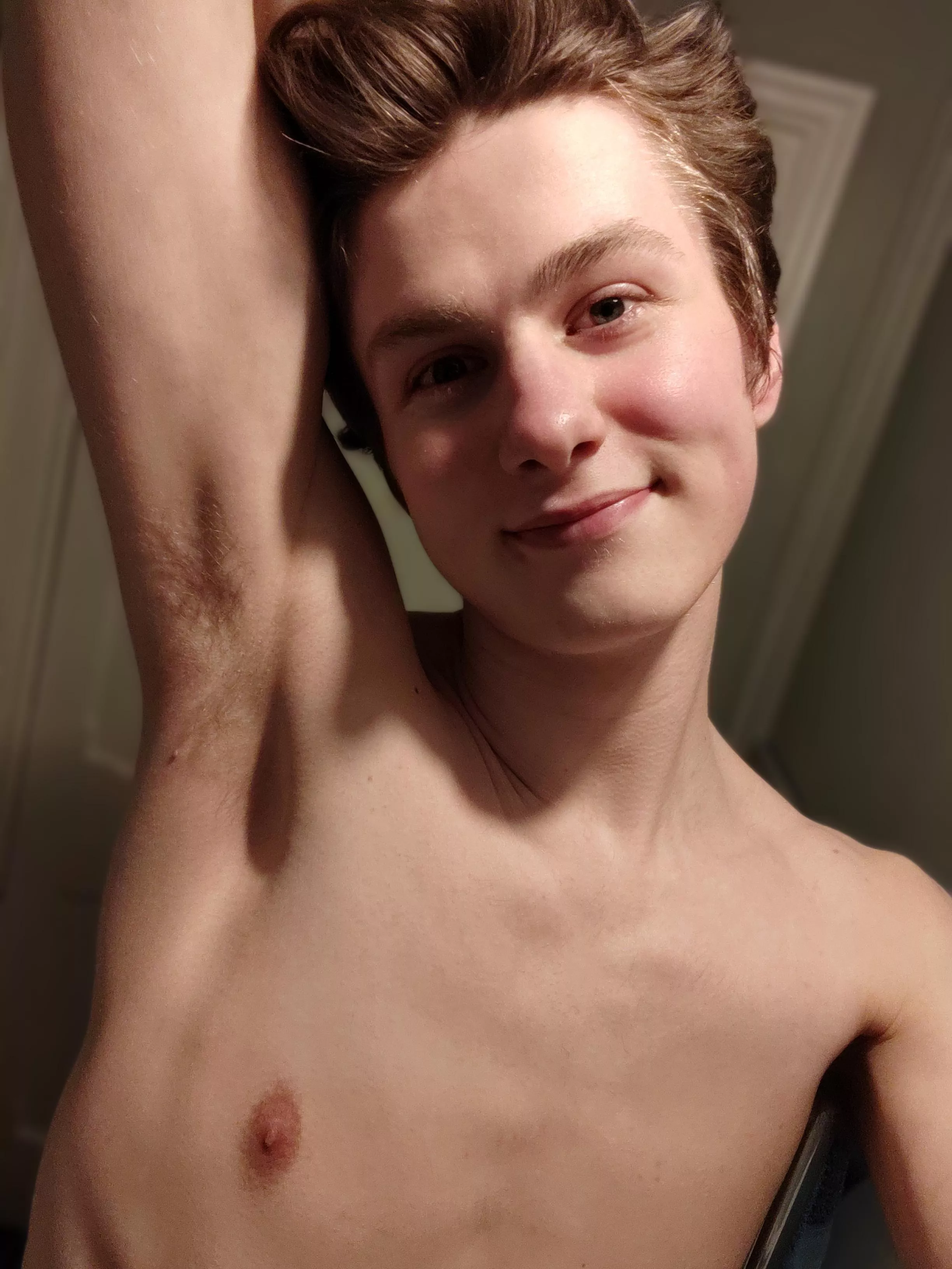 Sweaty from a night of gaming