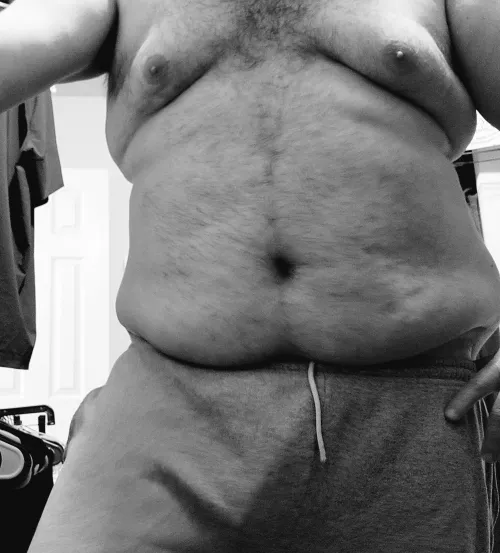 The reason why I don't wear gray sweats in public anymore.