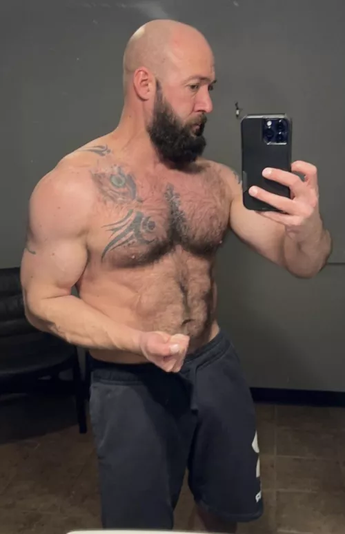 Trace the veins with your tongue?