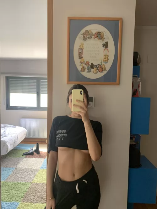 Underboob even though I have small boobs 🥺