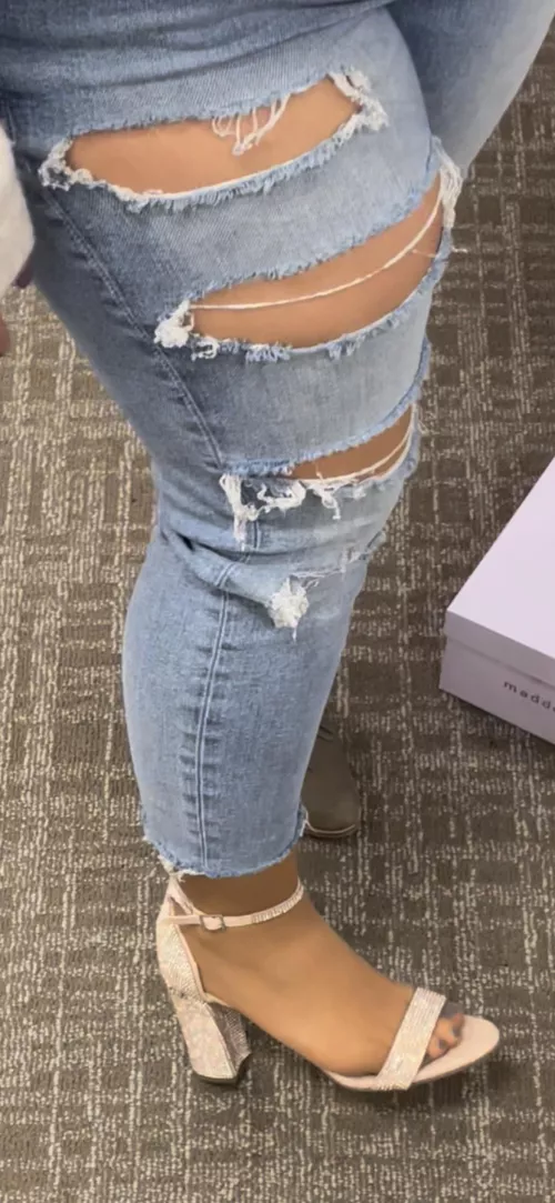 What would you want to come off first? My pants or my shoes?