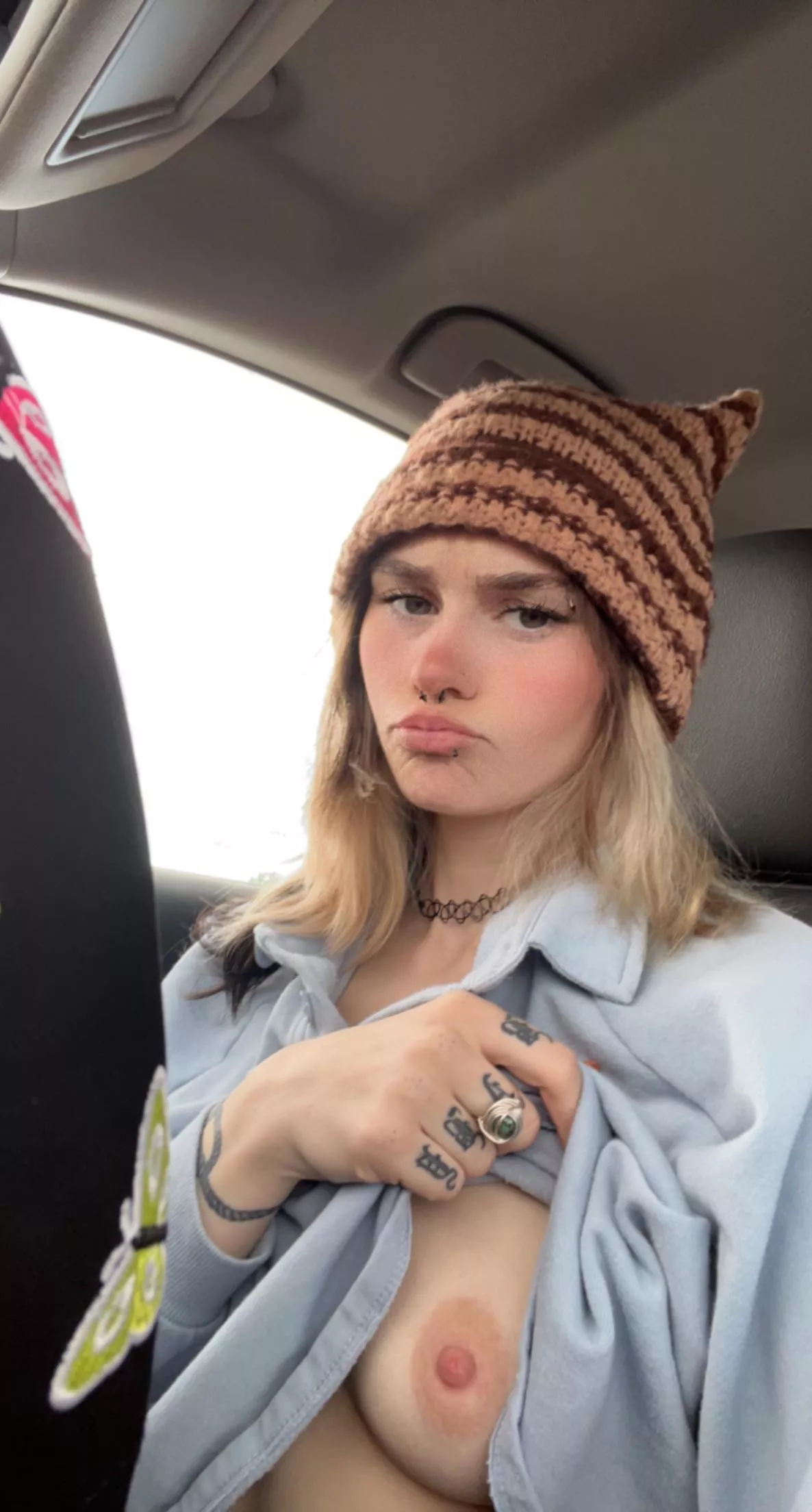 when i realize you’re watching me from your car