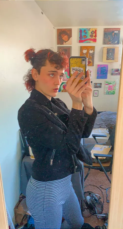 wore this to the mall😋 I love being a sissy