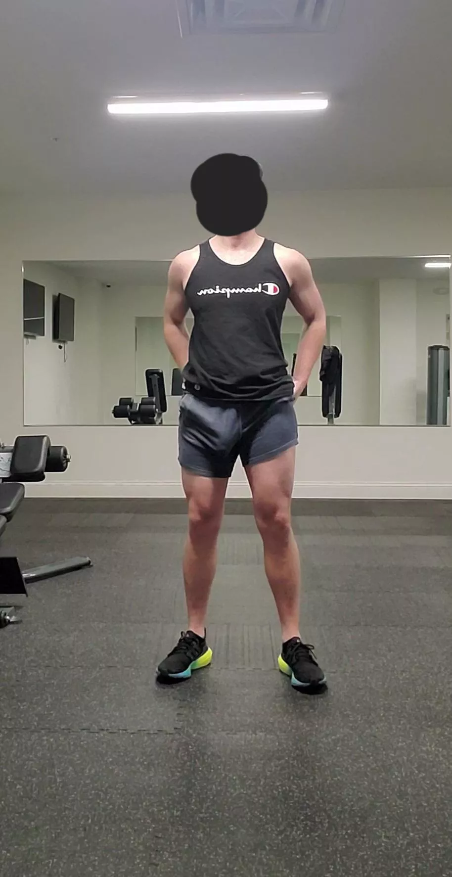 Would you stare if you saw me at the gym?