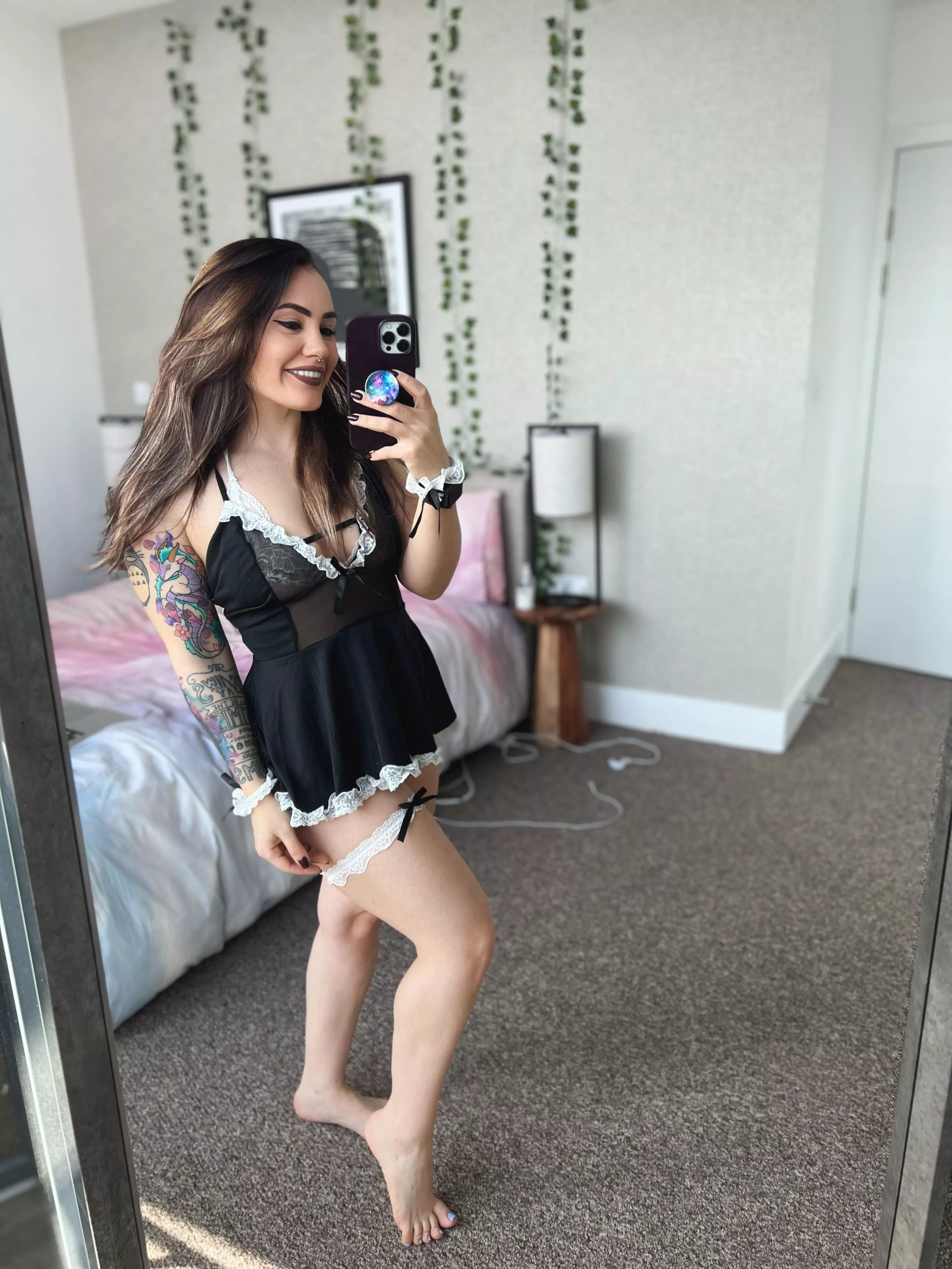 You look like you are in need of a good cleaning 😈