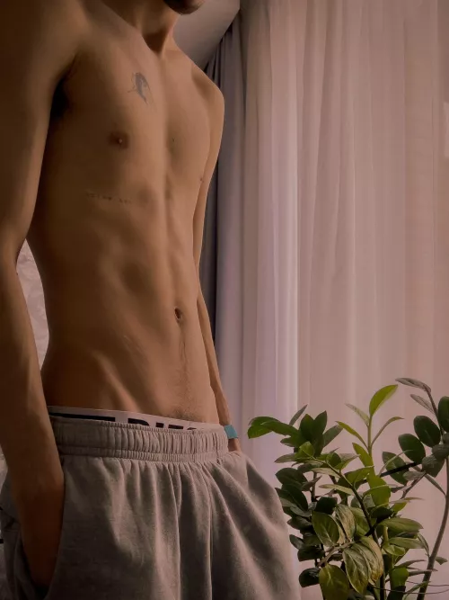 [20] do you want to take off my sweatpants?