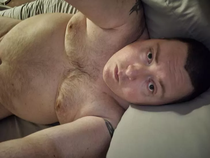 40 yr old big and tall grizzly bear