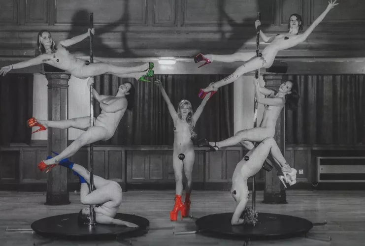 Amateur College Pole Dancers