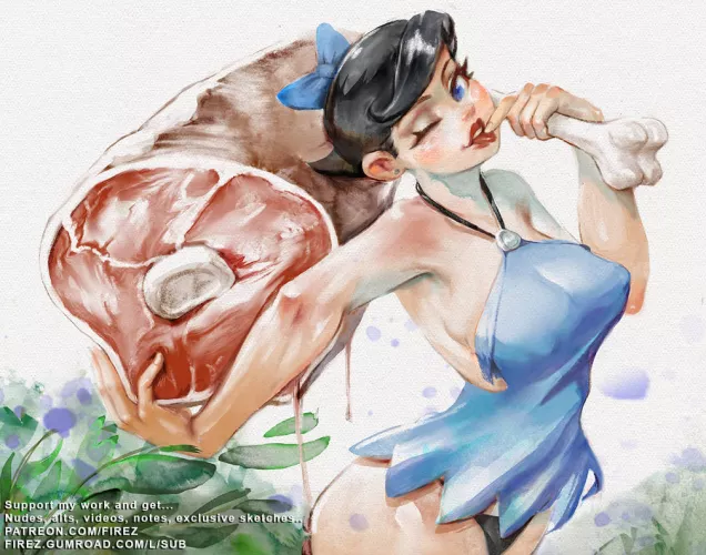 Betty Rubble (FiRez) [The Flinstones] Alt in the replies