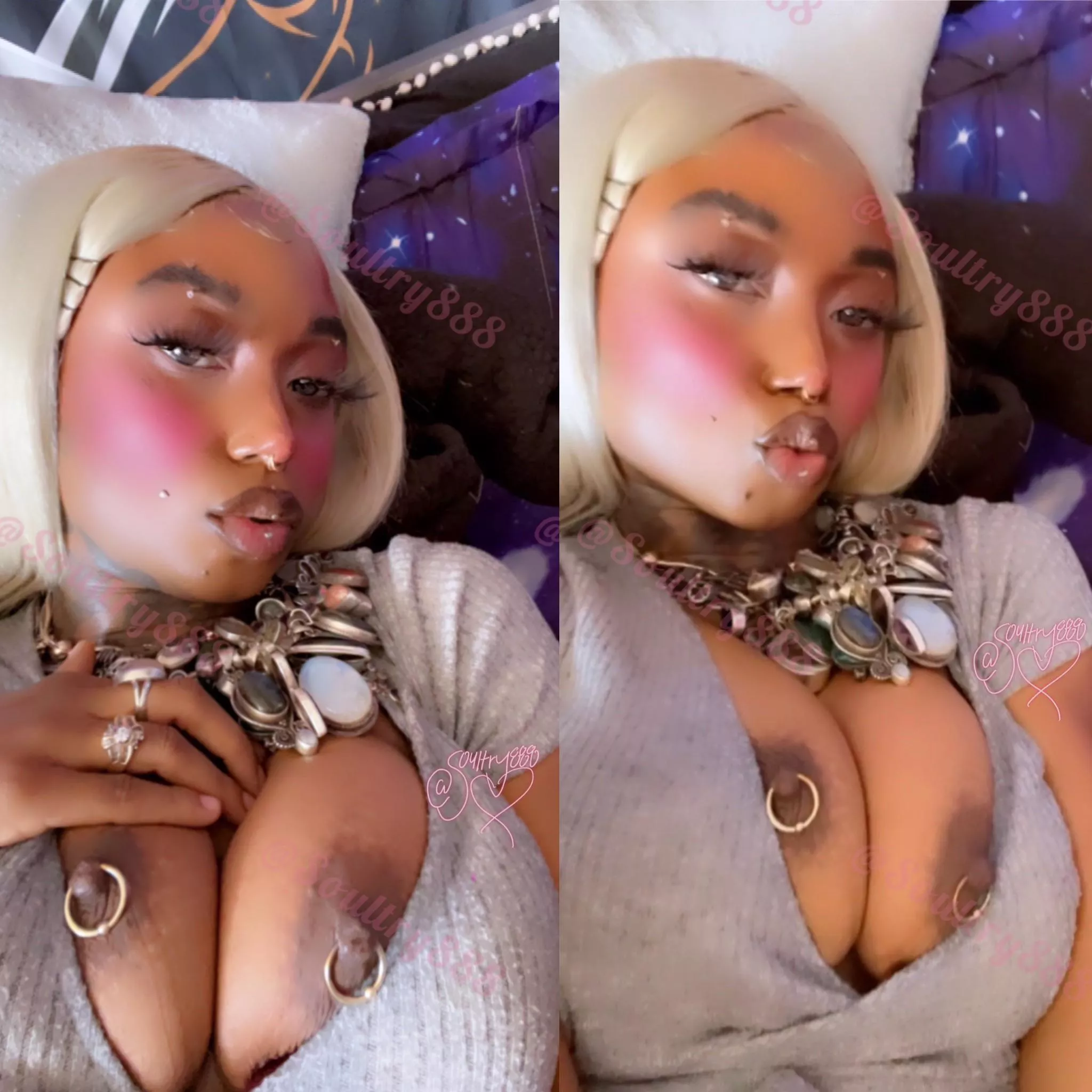 Brown and bumpy for sure :)