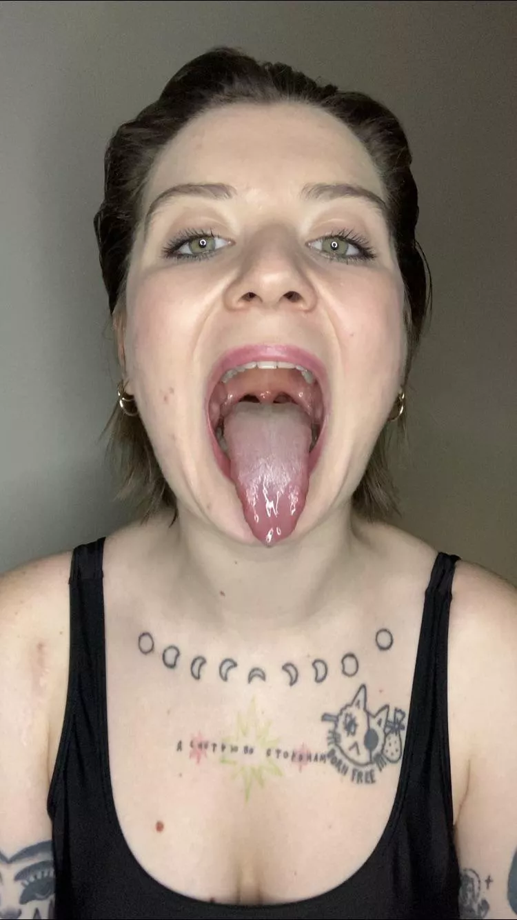 Can I fuck you with my mouth ?