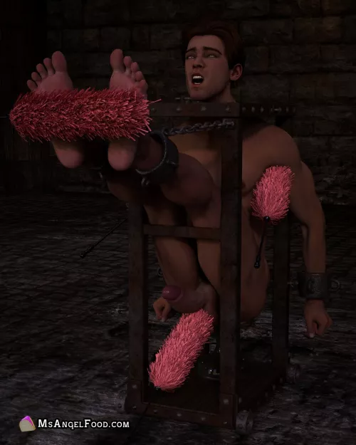 Captured Cal Gets Tickled and Stimulated [Ms. Angel Food] (Star Wars)