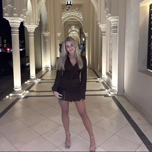 Cutie with perfect legs