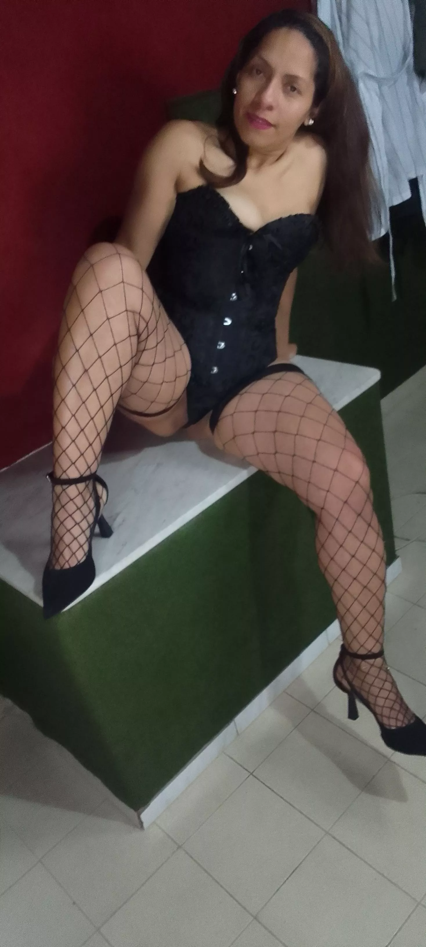 Do you like thigh highs or regular fishnets more?