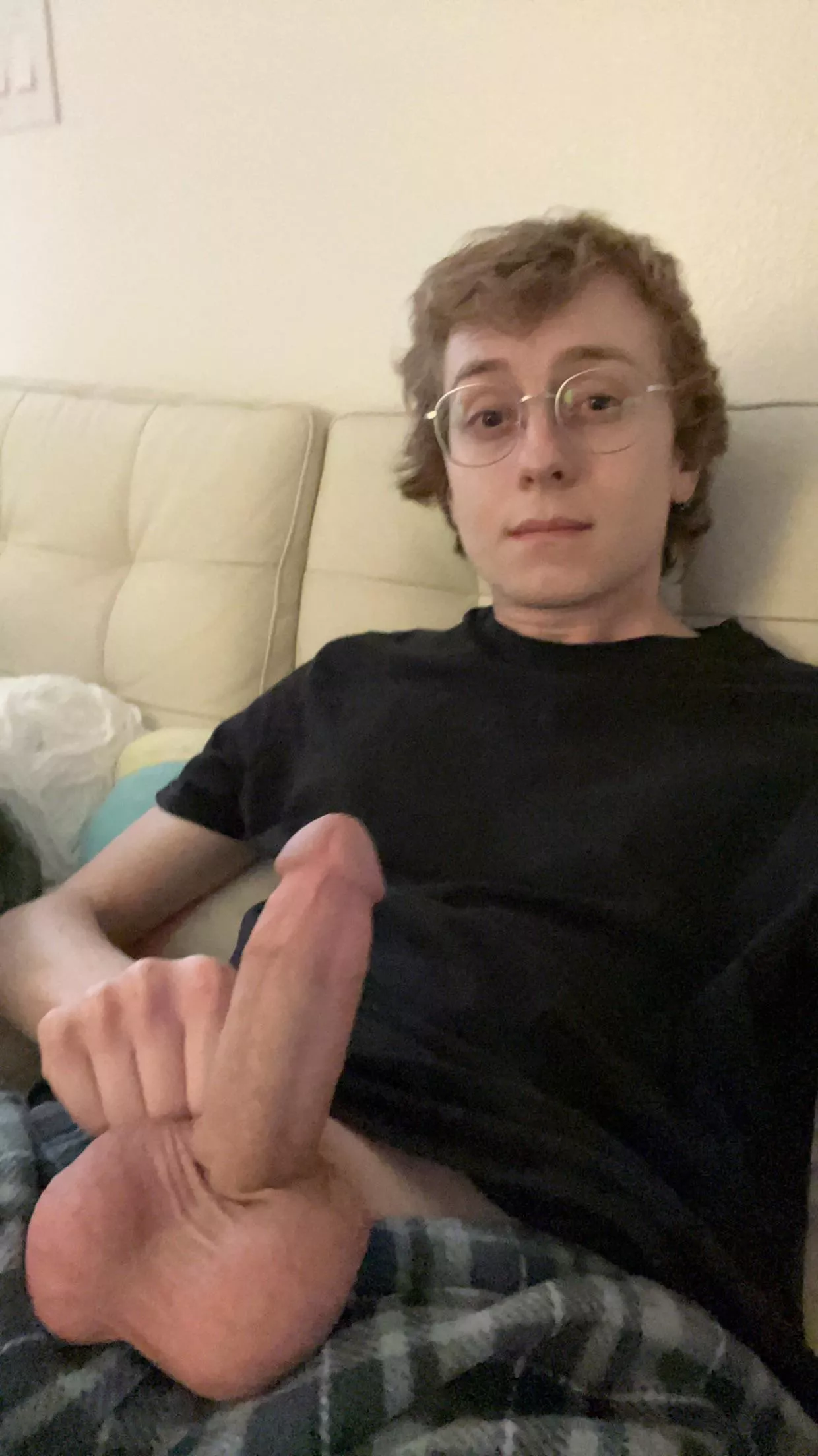 Do you mind if I take my cock out?