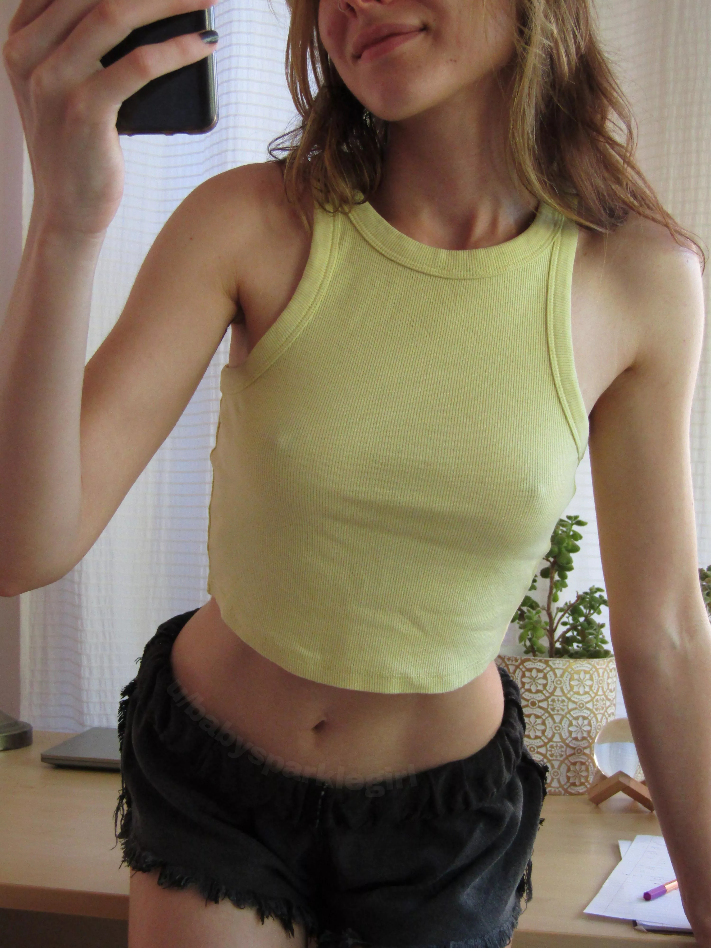 Do you think I can go to the beach like this?