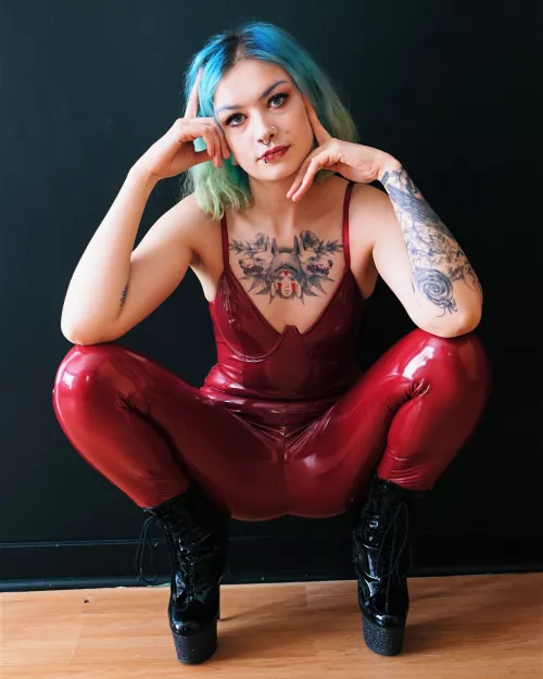 Finally got over my phobia of latex