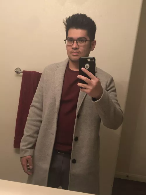 First post here! Outfit inspired by Kiryu from “Yakuza.” Love the red and gray color scheme.