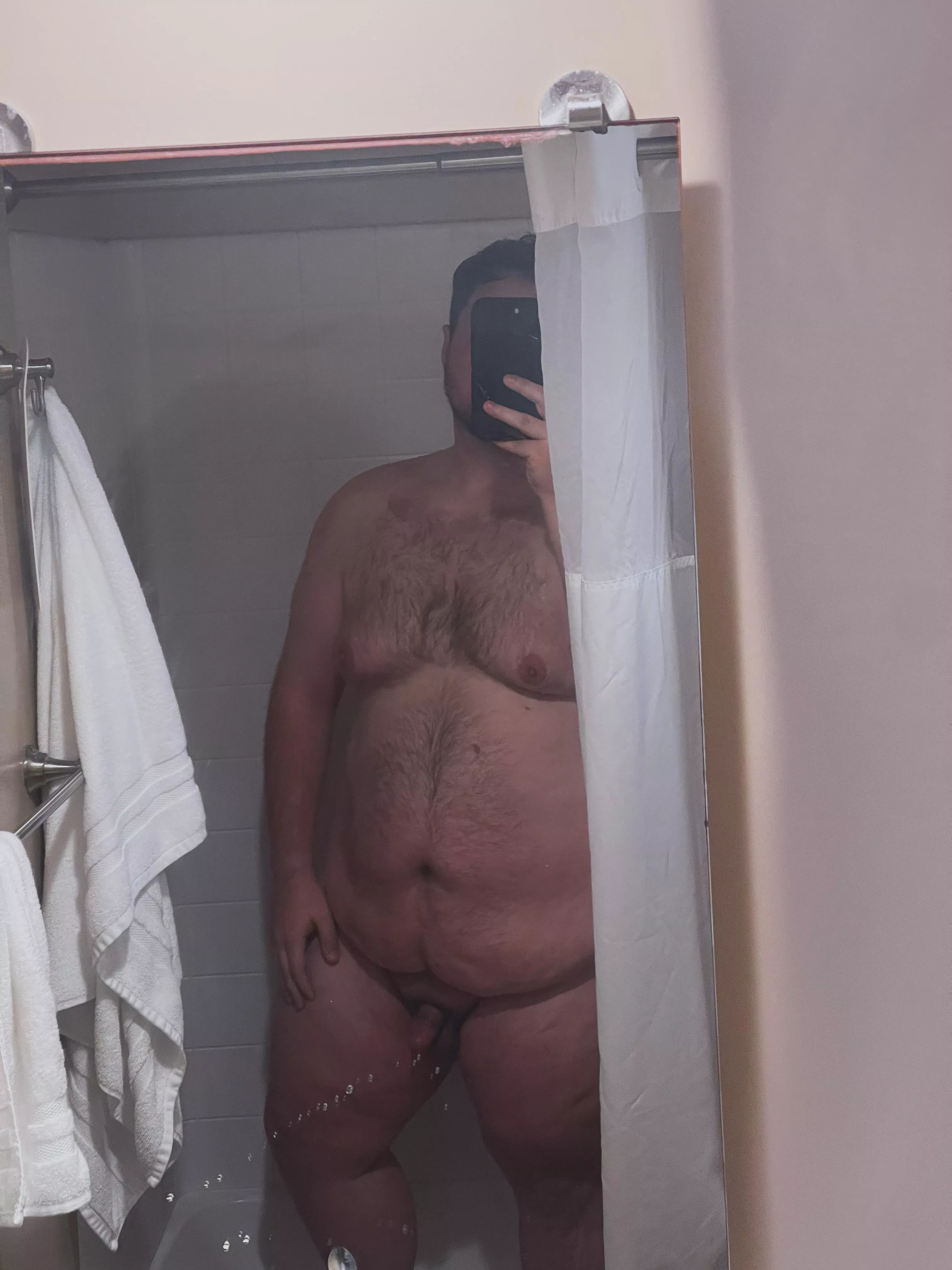 Fresh out of the shower