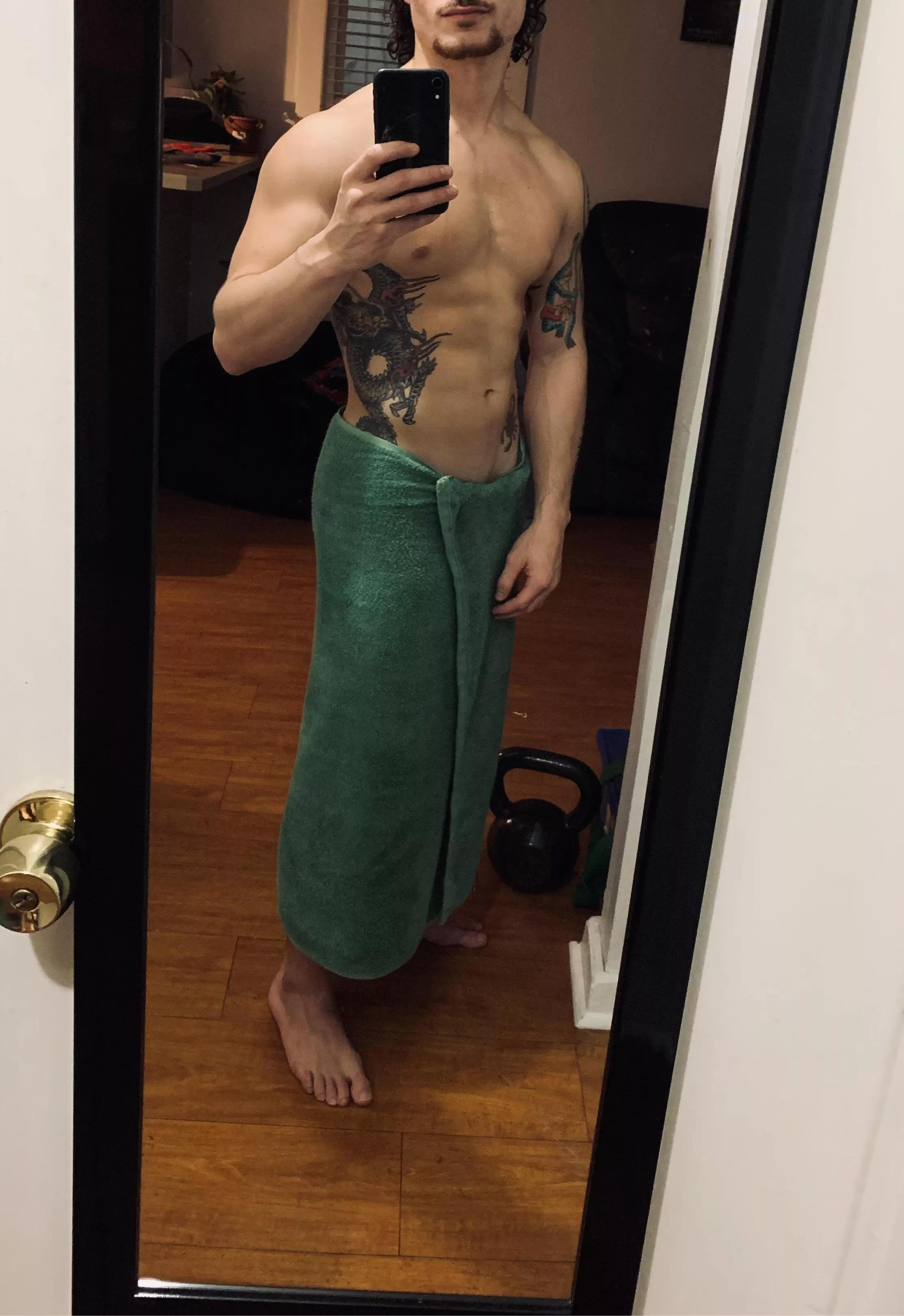 Fresh out the shower