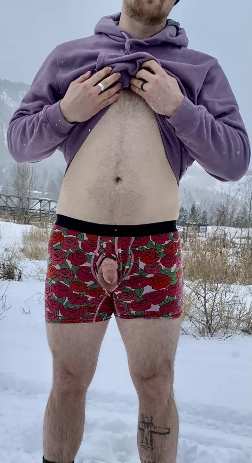 Getting out in this blizzard