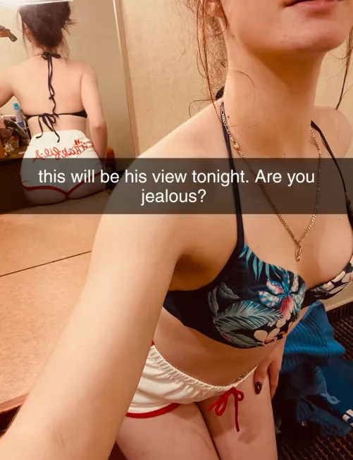 Girlfriend went on a cruise and sent me this!